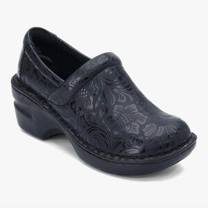B.O.C. Women Peggy Tooled Leather Clogs